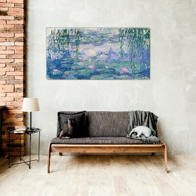 Obraz na skle Lekníny Monet