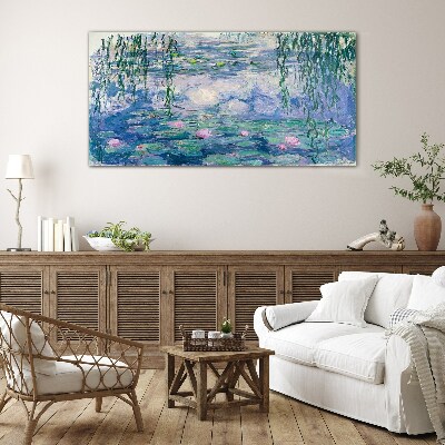 Obraz na skle Lekníny Monet