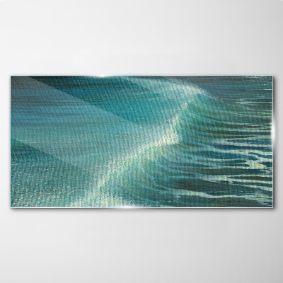 Obraz na skle mořské vlny