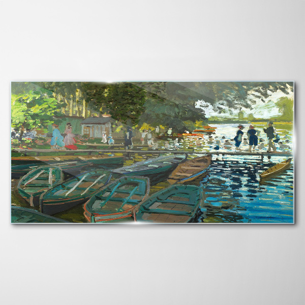 Obraz na skle La Grenouillere Monet