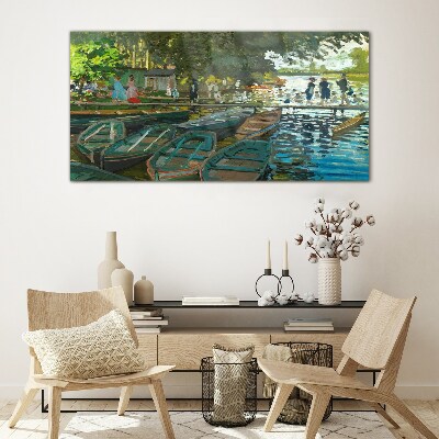 Obraz na skle La Grenouillere Monet