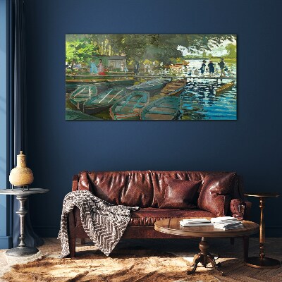 Obraz na skle La Grenouillere Monet