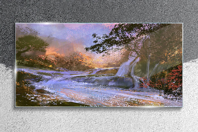 Obraz na skle Malování přírody