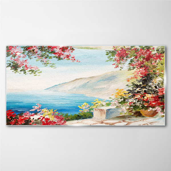 Obraz na skle Mořská malba
