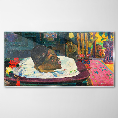 Obraz na skle Abstrakce domorodců Gauguin