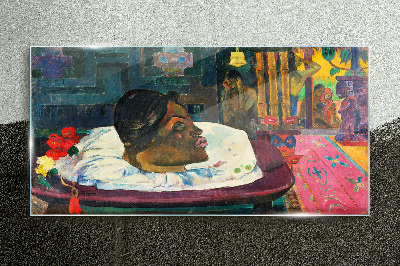 Obraz na skle Abstrakce domorodců Gauguin