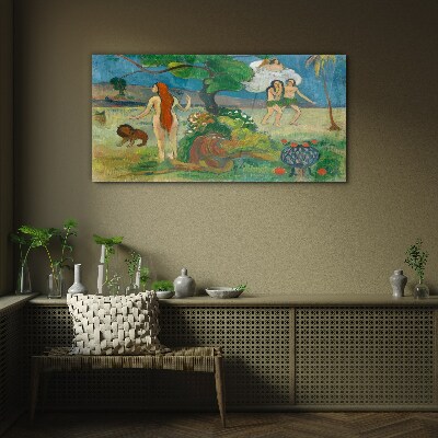 Obraz na skle Le Paradis Perdu Gauguin