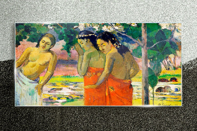 Obraz na skle Ženy příroda gauguin