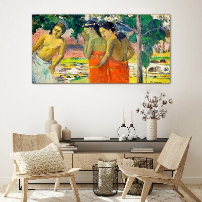 Obraz na skle Ženy příroda gauguin
