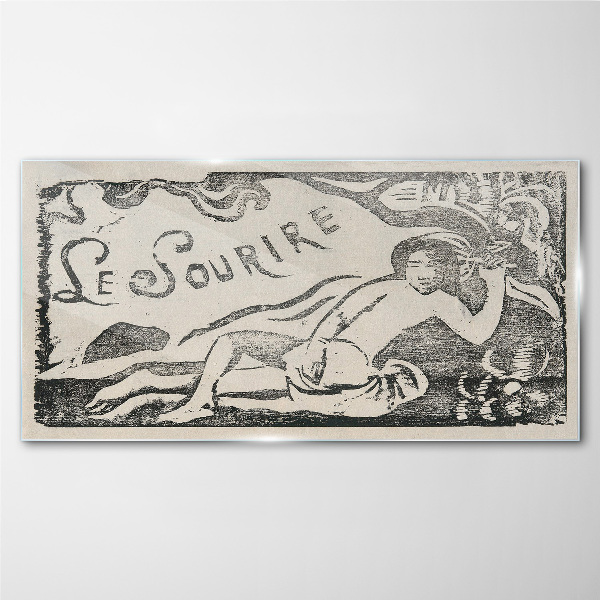 Obraz na skle Le Sourire Gauguin