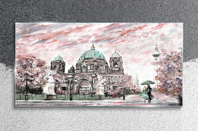 Obraz na skle Moderní Berlínská katedrála