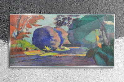Obraz na skle Lucemburské zahrady Henri Matisse