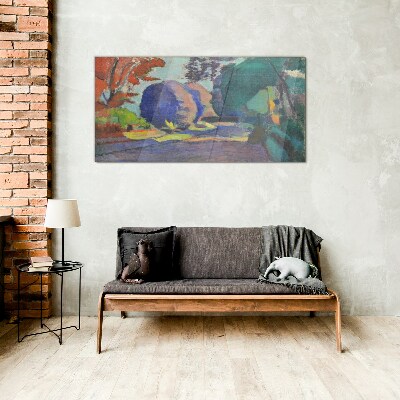 Obraz na skle Lucemburské zahrady Henri Matisse