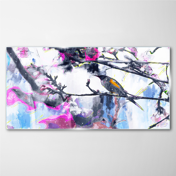Obraz na skle Abstraktní zvířecí pták