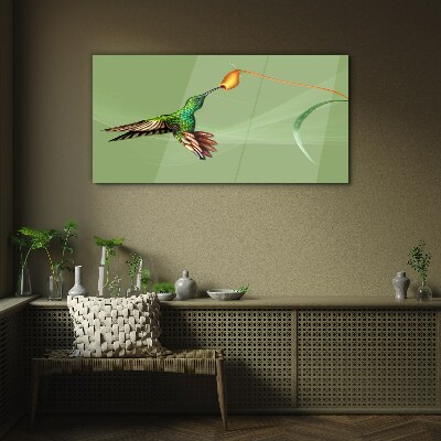 Obraz na skle Abstraktní zvířecí pták