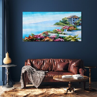 Obraz na skle Mořská malba