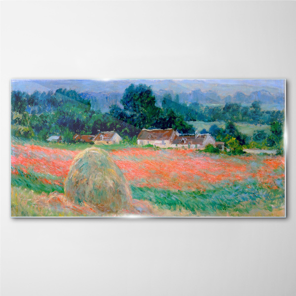 Obraz na skle Kupka sena v Giverny Claude Monet