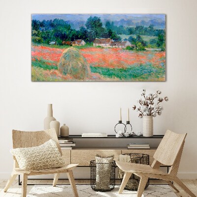Obraz na skle Kupka sena v Giverny Claude Monet