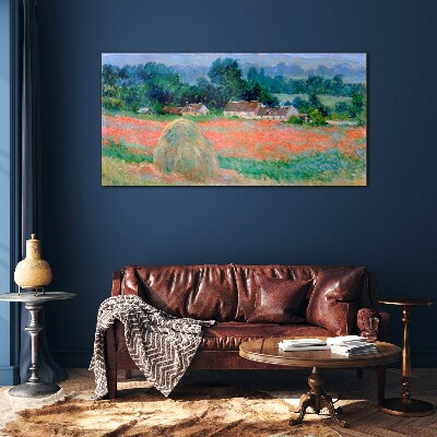 Obraz na skle Kupka sena v Giverny Claude Monet