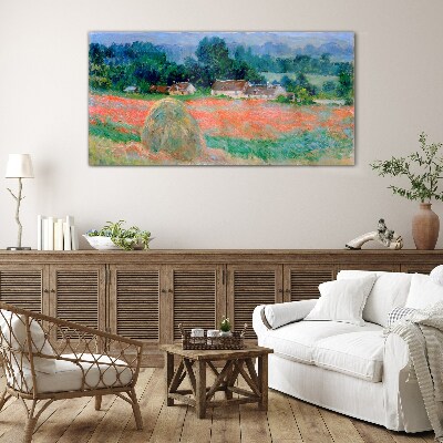Obraz na skle Kupka sena v Giverny Claude Monet