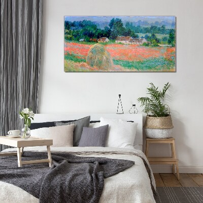 Obraz na skle Kupka sena v Giverny Claude Monet