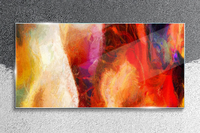 Obraz na skle Abstraktní malba