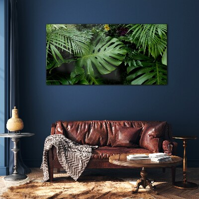 Obraz na skle Tropické džungle listy