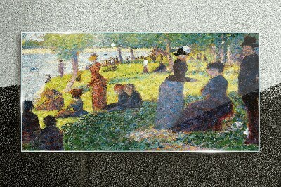 Obraz na skle Letní odpoledne na řece