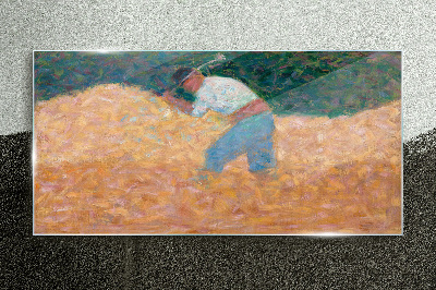 Obraz na skle Kamenný jistič Seurat