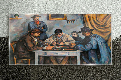 Obraz na skle Hrací karty
