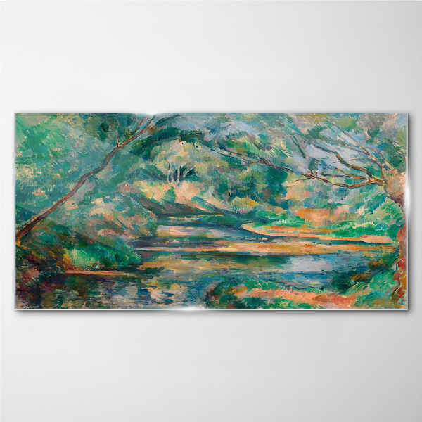 Obraz na skle Brook Paul Cézanne