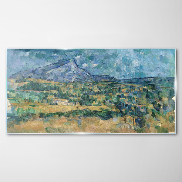 Obraz na skle Mont Sainte Victoire Cézanne