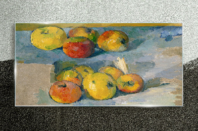 Obraz na skle Paul Cézanne jablka