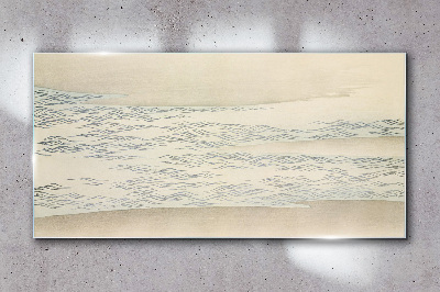Obraz na skle Abstrakce vlny
