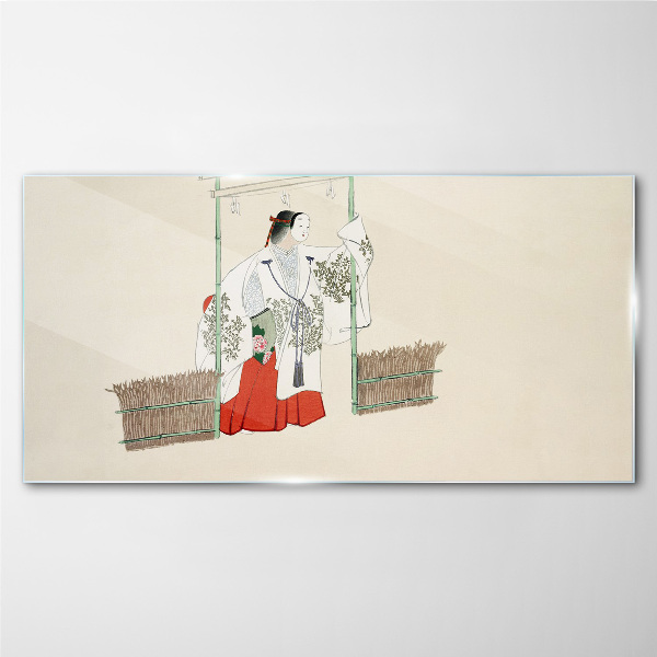 Obraz na skle Asijské tradiční kimono