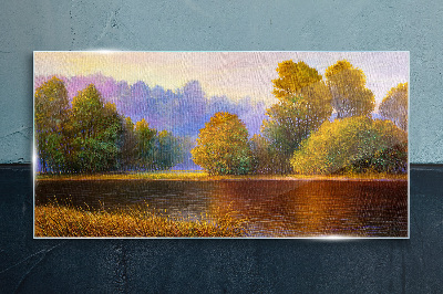 Obraz na skle Přírodní řeka