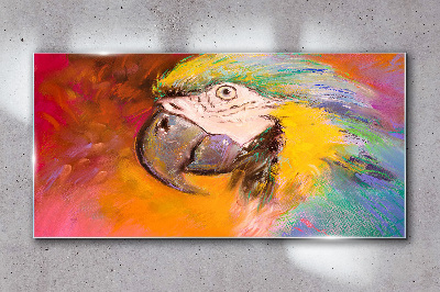 Obraz na skle Abstraktní zvířecí parrot