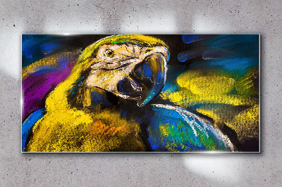 Obraz na skle Abstraktní zvířecí parrot