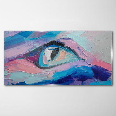 Obraz na skle Abstrakce oka