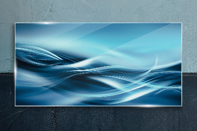 Obraz na skle Moderní vlny