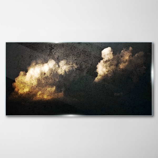 Obraz na skle Abstrakce mraky