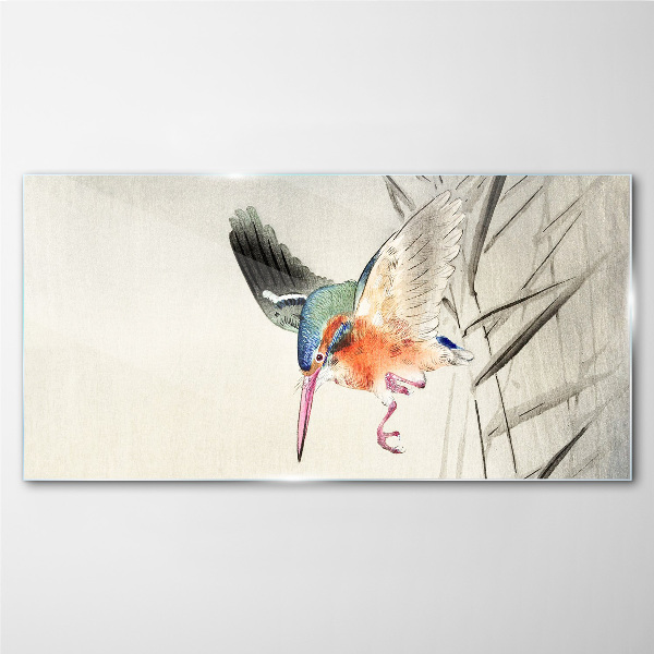 Obraz na skle Zvířecí pták ohara kowon