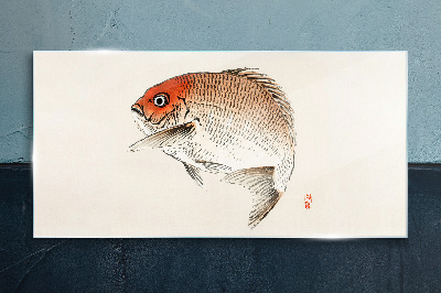 Obraz na skle Moderní zvířata ryb