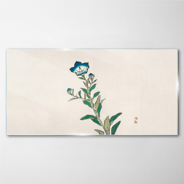 Obraz na skle Asijské květiny rostliny