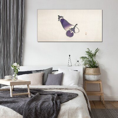 Obraz na skle Elegance zeleniny v minimalistickém stylu