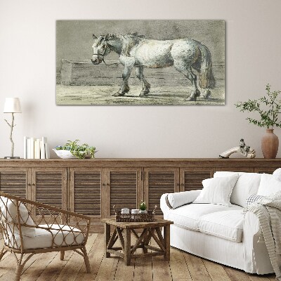 Obraz na skle Zvířecí kůň Jean Bernard