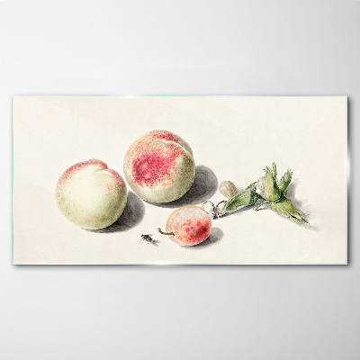 Obraz na skle Broskvový ovoce
