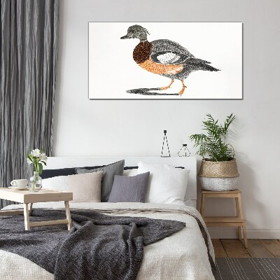 Obraz na skle Kreslení zvířat pták