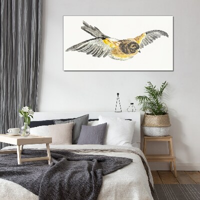 Obraz na skle Kreslení zvířat pták