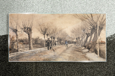 Obraz na skle Silnice v Etten van Gogh